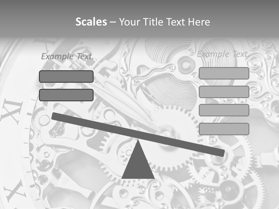 A Close Up Of A Watch Face With The Words Name Of Presentation On It PowerPoint Template