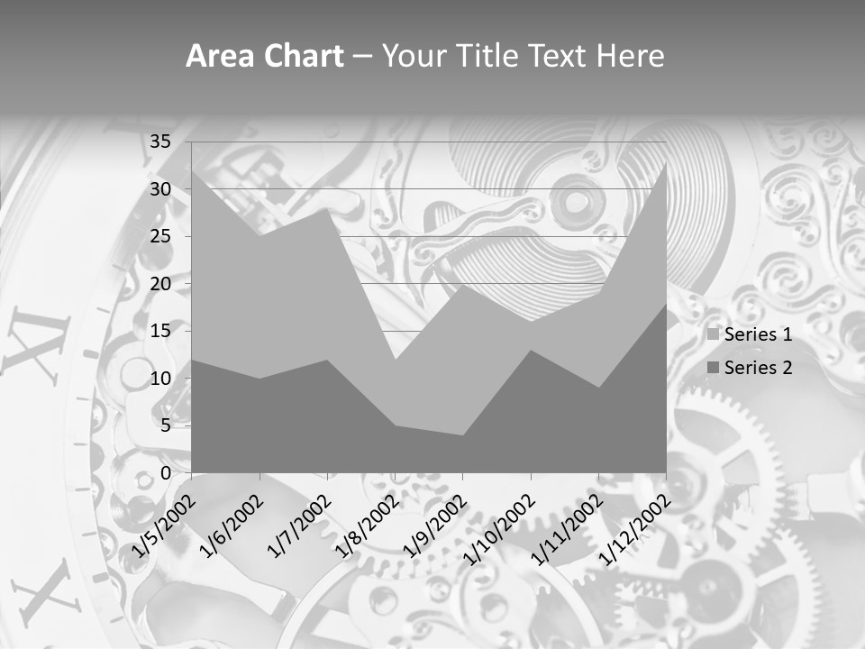 A Close Up Of A Watch Face With The Words Name Of Presentation On It PowerPoint Template