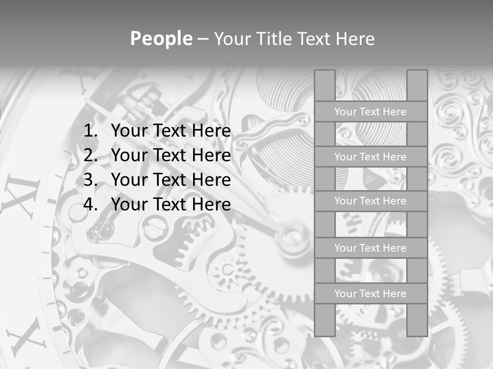 A Close Up Of A Watch Face With The Words Name Of Presentation On It PowerPoint Template