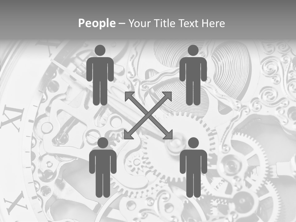 A Close Up Of A Watch Face With The Words Name Of Presentation On It PowerPoint Template