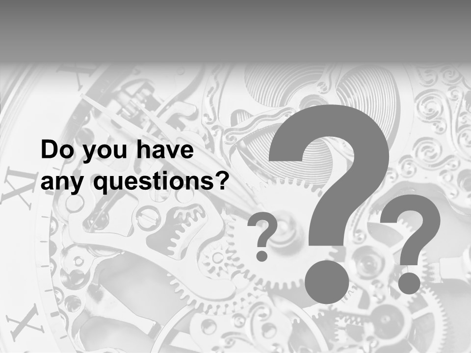 A Close Up Of A Watch Face With The Words Name Of Presentation On It PowerPoint Template