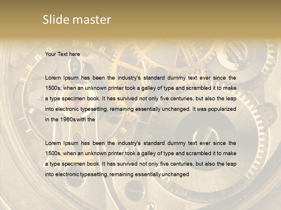 New York De Nuit PowerPoint Template