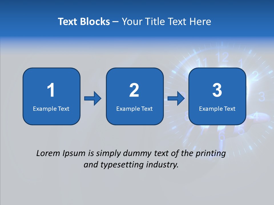 A Person Holding A Globe In Their Hand PowerPoint Template