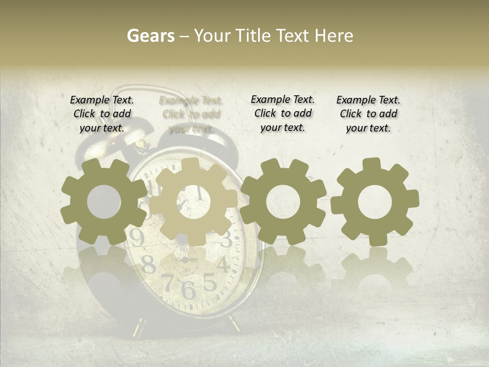 White Warranty Typing PowerPoint Template