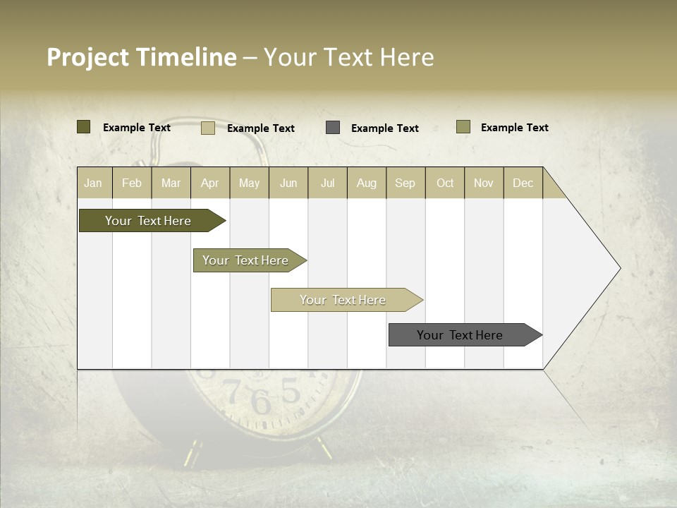 White Warranty Typing PowerPoint Template