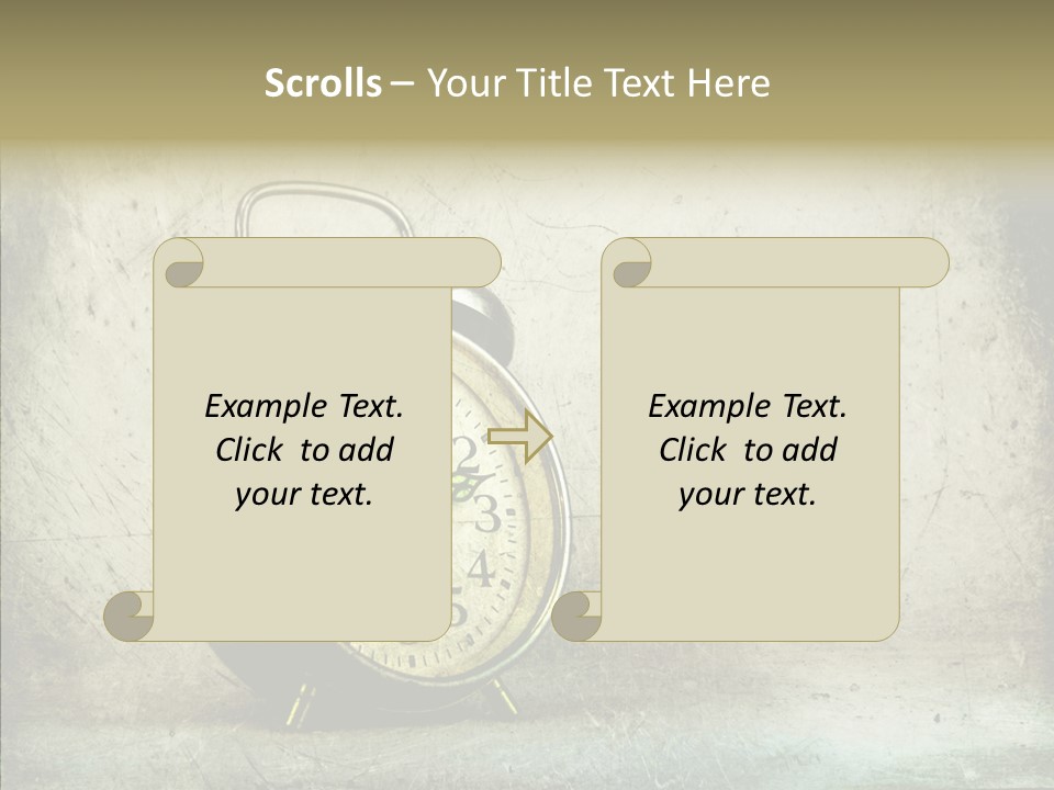 White Warranty Typing PowerPoint Template