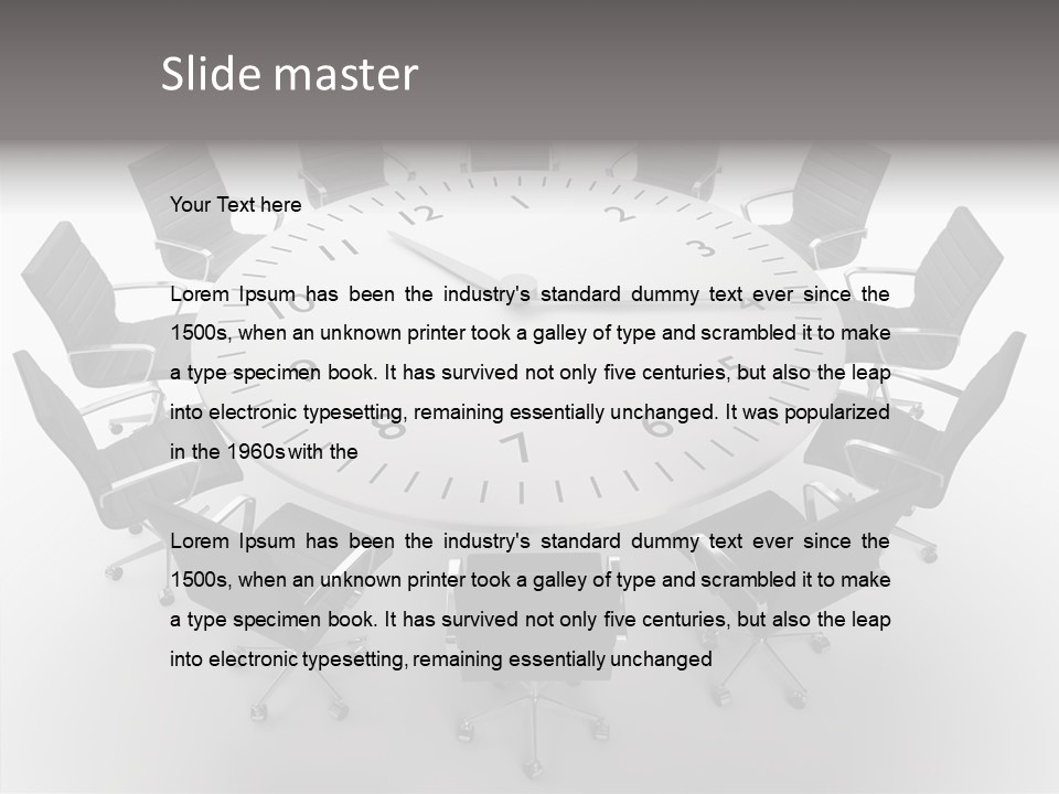 Tower Working Concepts PowerPoint Template