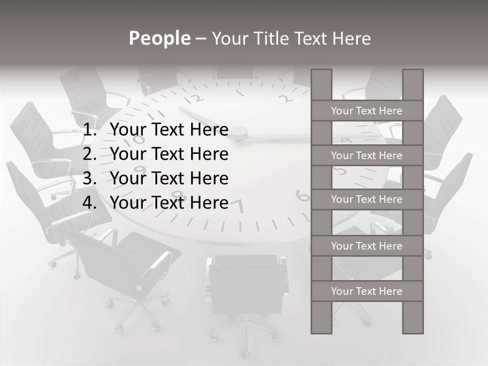 Tower Working Concepts PowerPoint Template