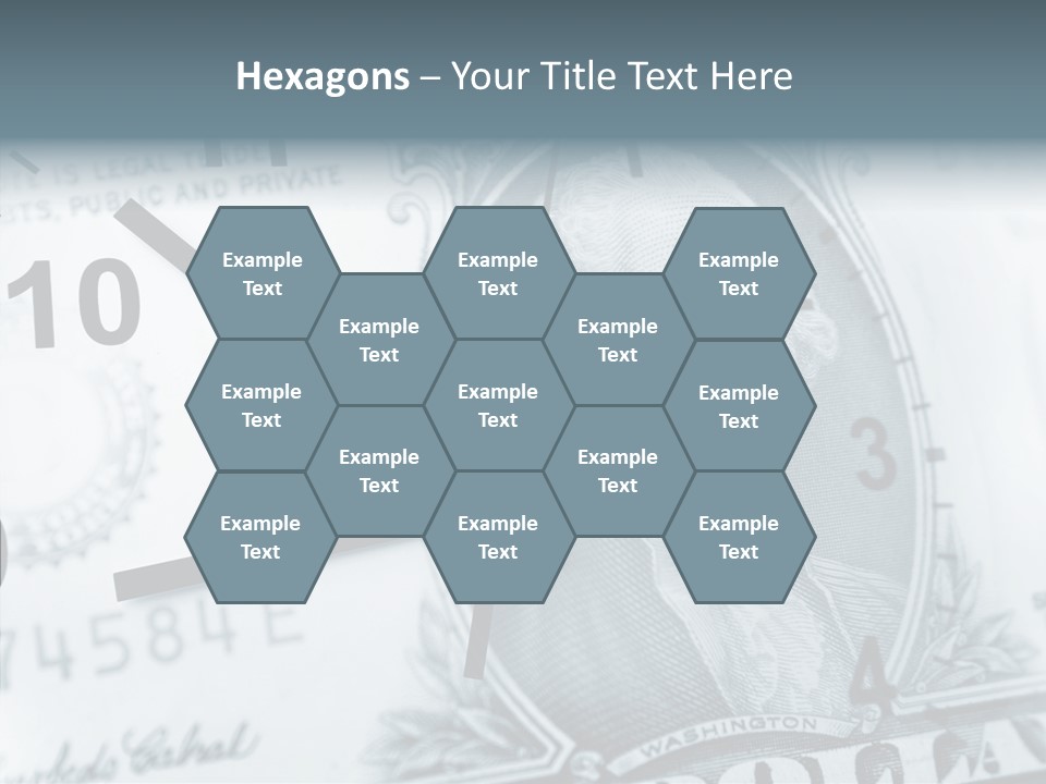 Aircraft Blue Stress PowerPoint Template