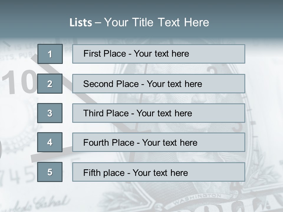 Aircraft Blue Stress PowerPoint Template