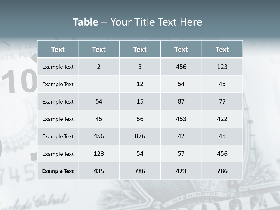 Aircraft Blue Stress PowerPoint Template