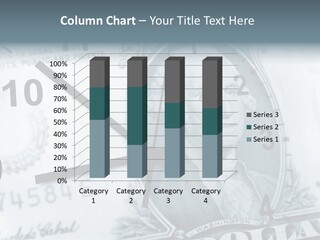 Aircraft Blue Stress PowerPoint Template