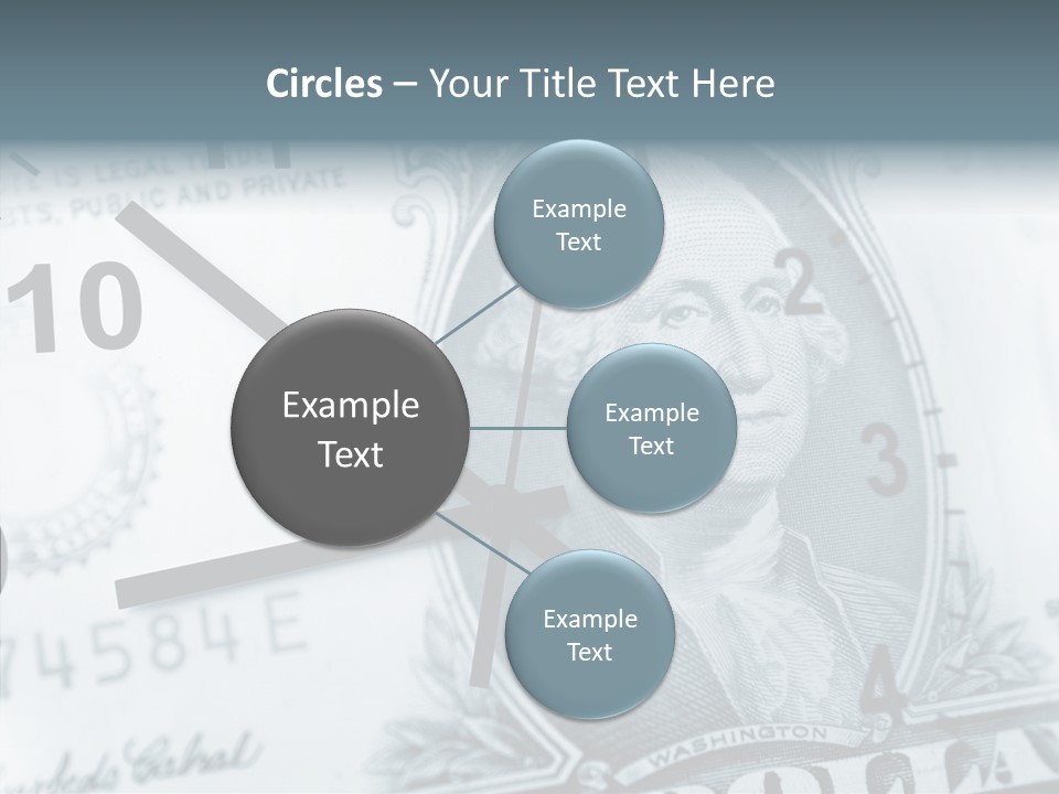 Aircraft Blue Stress PowerPoint Template