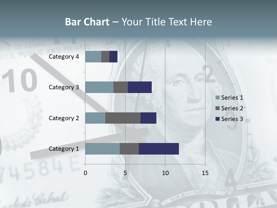 Aircraft Blue Stress PowerPoint Template