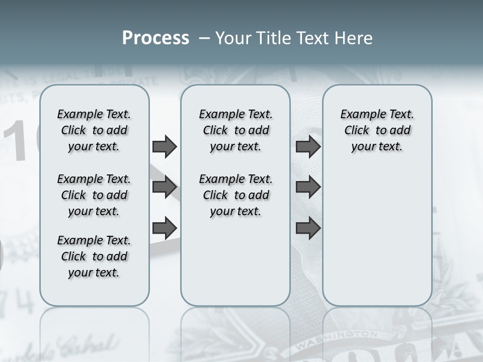Aircraft Blue Stress PowerPoint Template