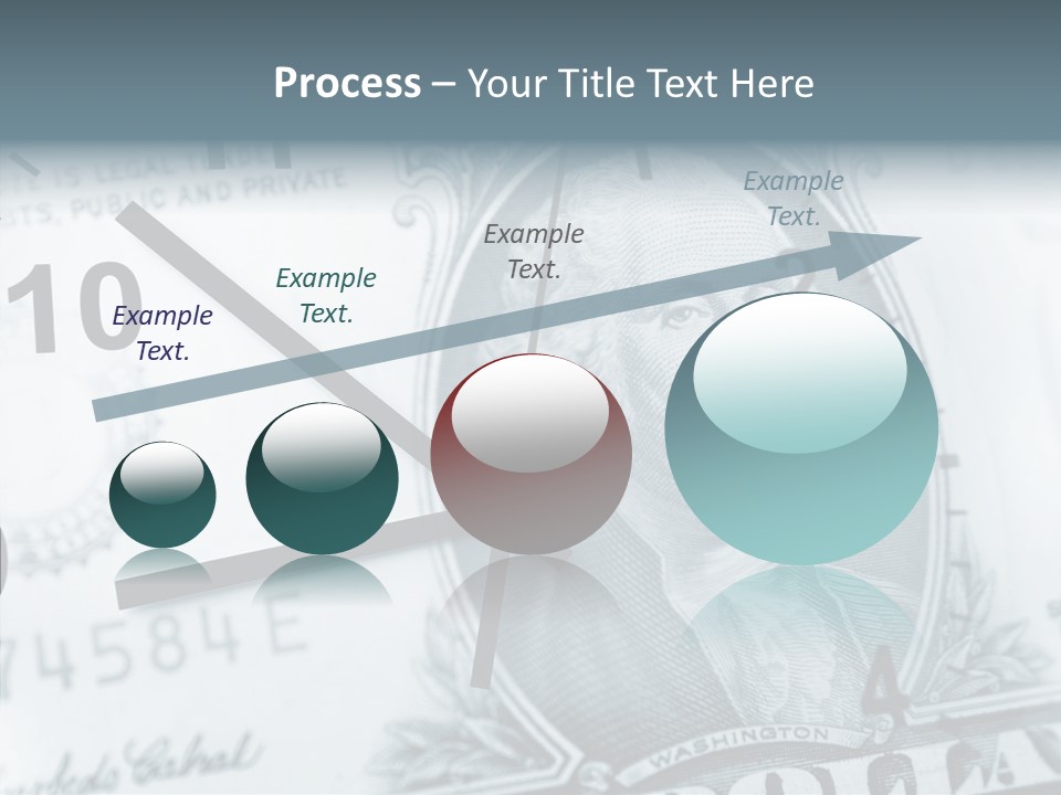 Aircraft Blue Stress PowerPoint Template