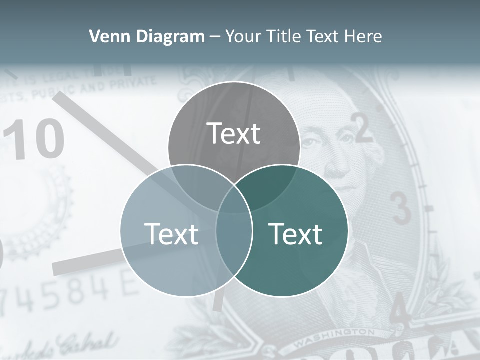 Aircraft Blue Stress PowerPoint Template