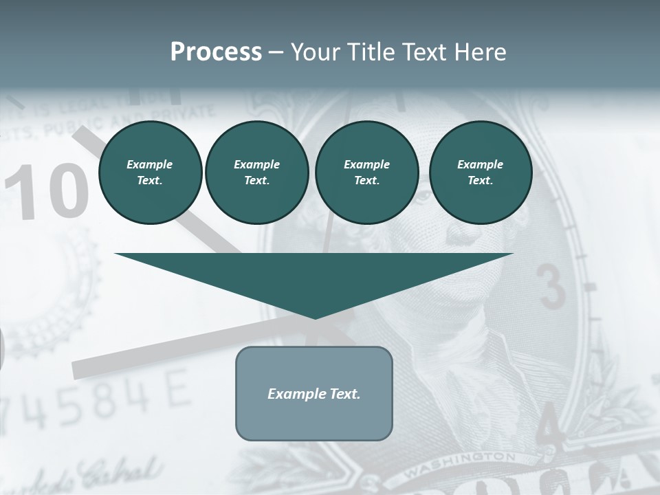 Aircraft Blue Stress PowerPoint Template