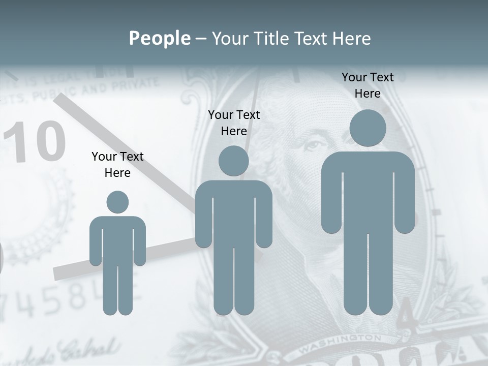 Aircraft Blue Stress PowerPoint Template