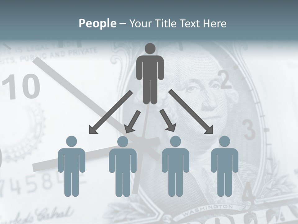 Aircraft Blue Stress PowerPoint Template