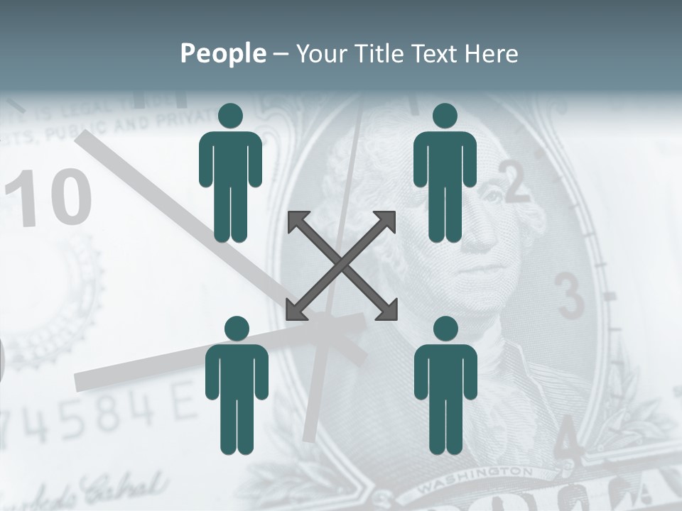 Aircraft Blue Stress PowerPoint Template