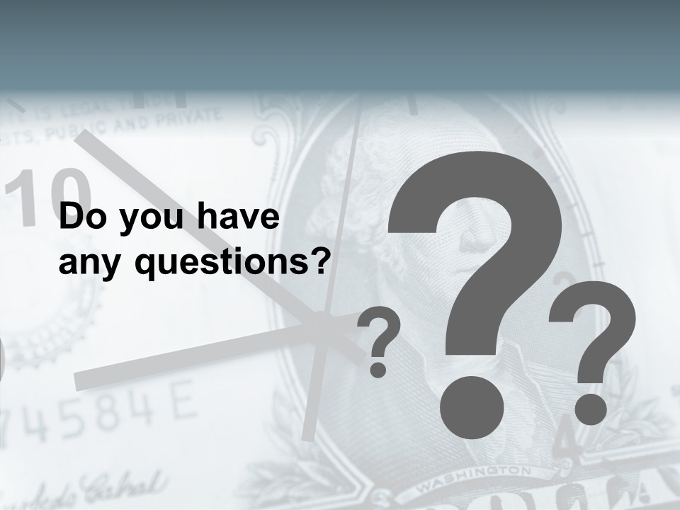 Aircraft Blue Stress PowerPoint Template