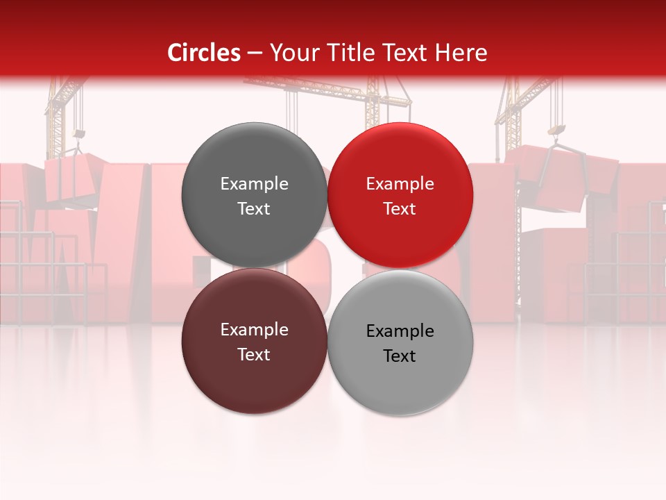 Internet Tower Built PowerPoint Template