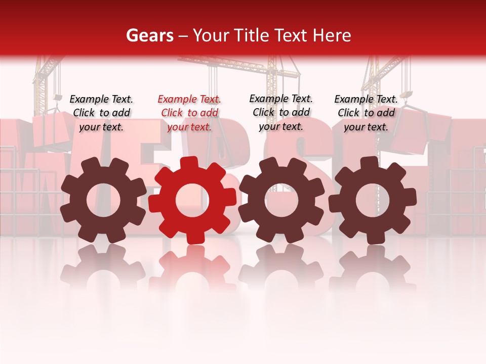 Internet Tower Built PowerPoint Template