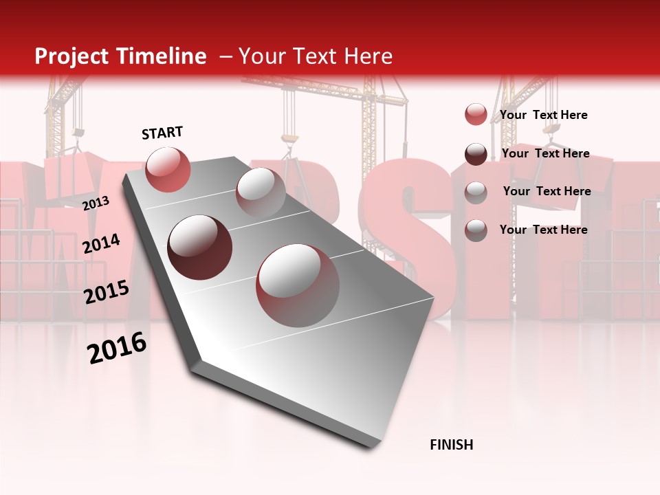 Internet Tower Built PowerPoint Template