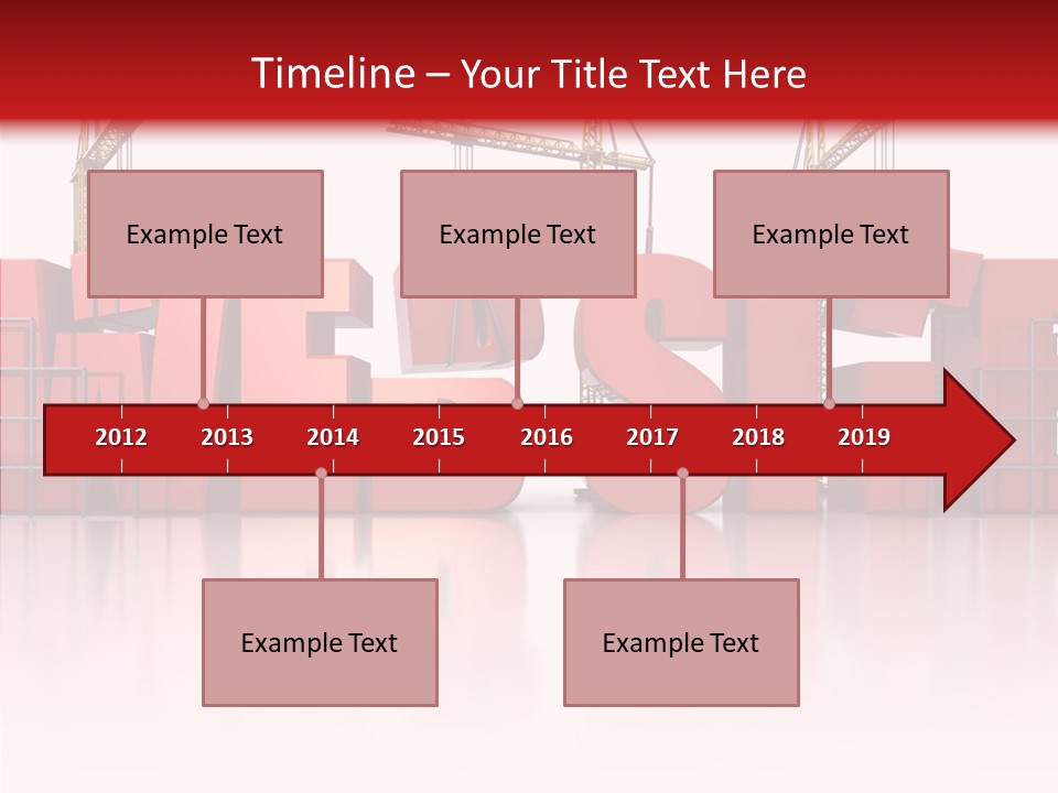 Internet Tower Built PowerPoint Template