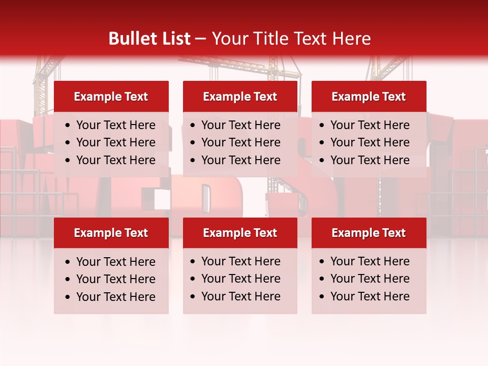 Internet Tower Built PowerPoint Template