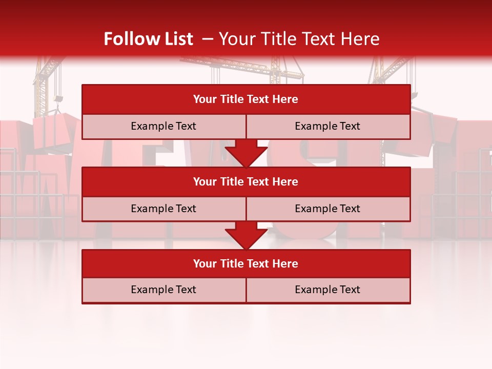 Internet Tower Built PowerPoint Template