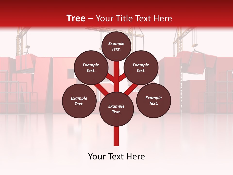 Internet Tower Built PowerPoint Template