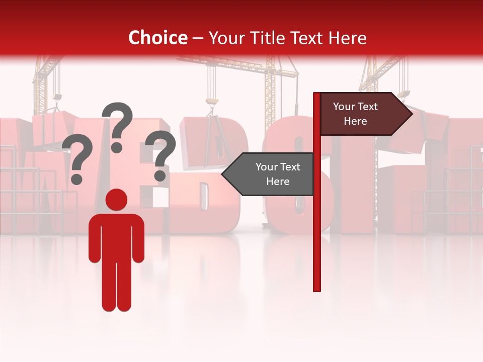 Internet Tower Built PowerPoint Template