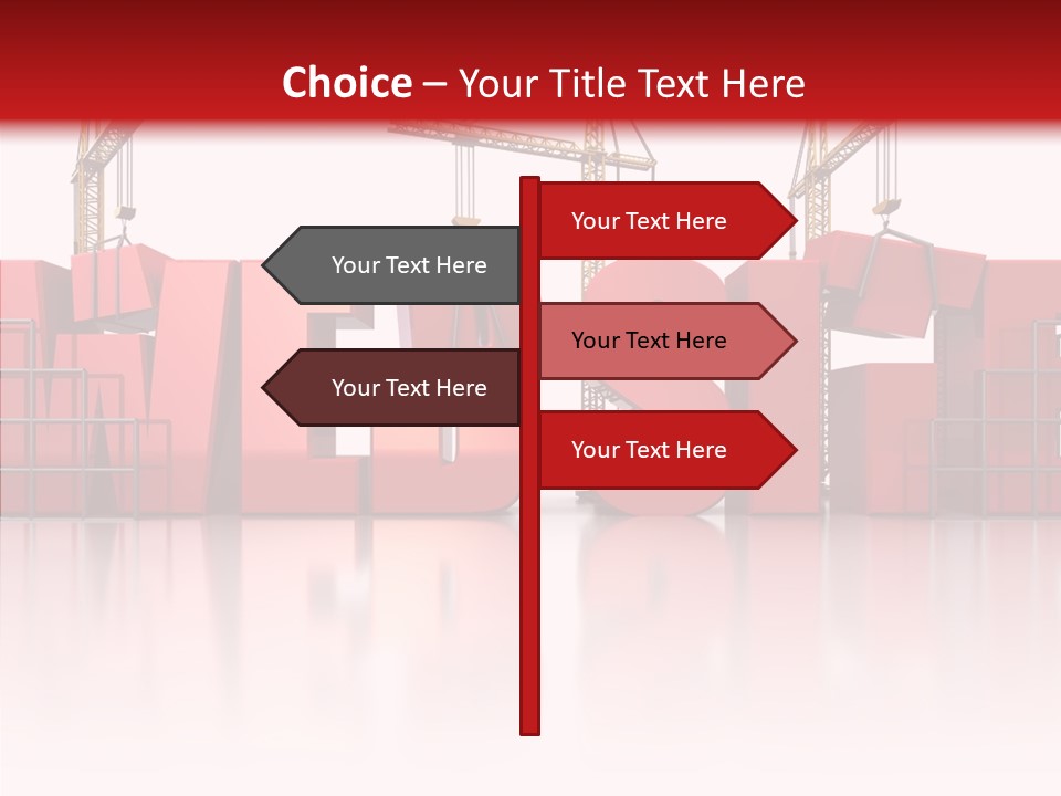 Internet Tower Built PowerPoint Template