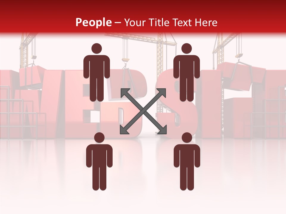 Internet Tower Built PowerPoint Template