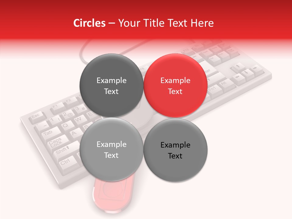 White Warranty Typing PowerPoint Template