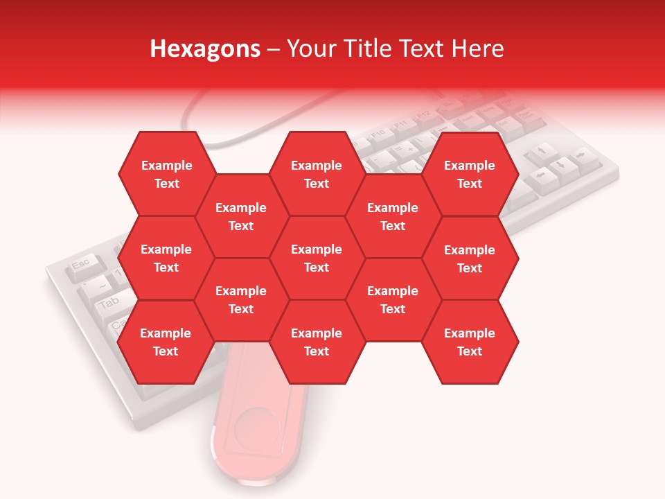 White Warranty Typing PowerPoint Template