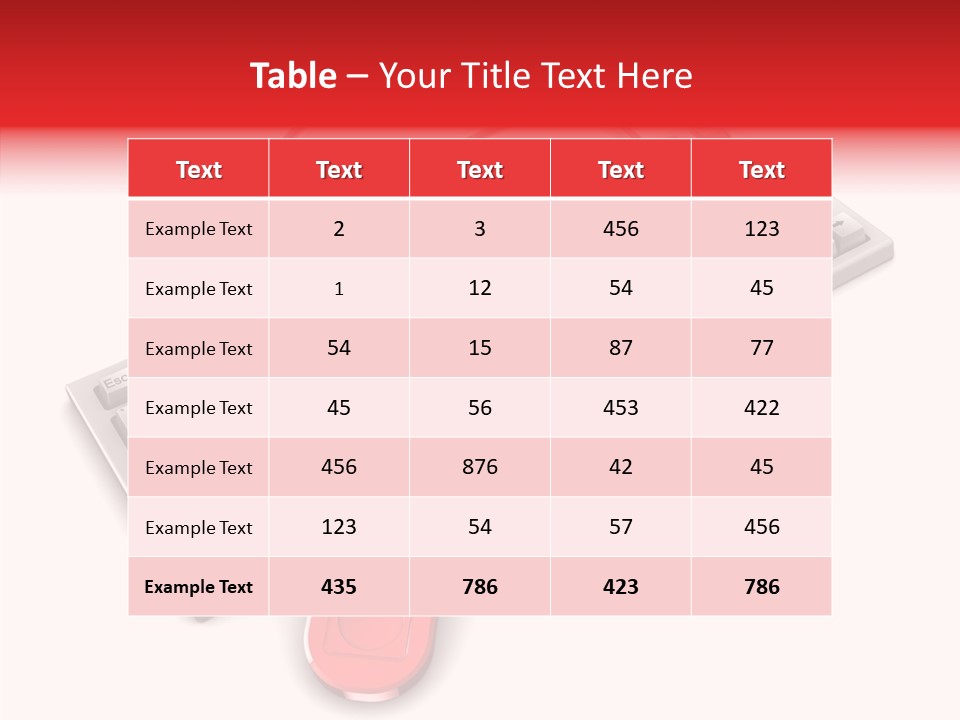 White Warranty Typing PowerPoint Template