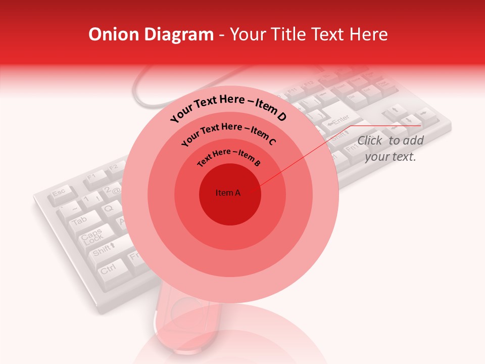 White Warranty Typing PowerPoint Template