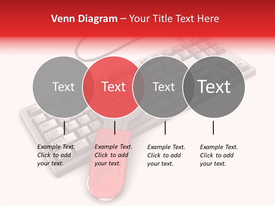 White Warranty Typing PowerPoint Template