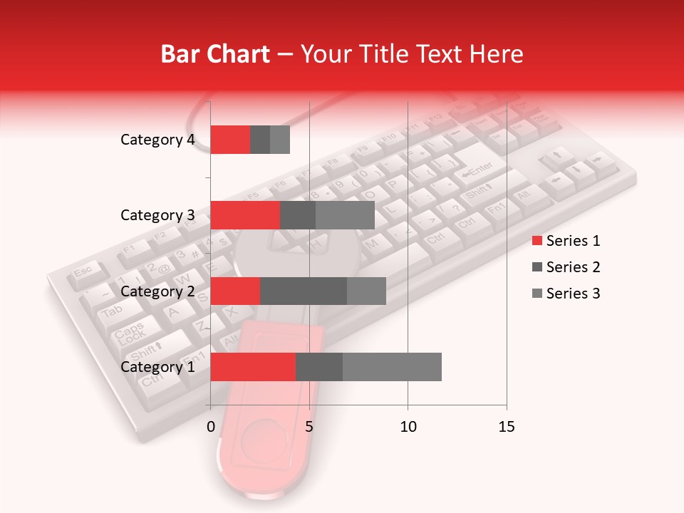 White Warranty Typing PowerPoint Template