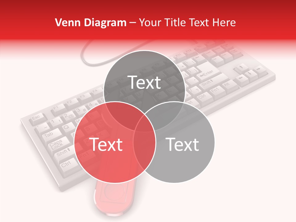 White Warranty Typing PowerPoint Template