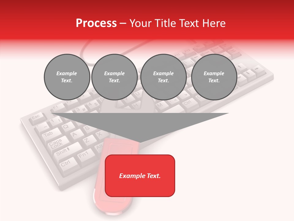 White Warranty Typing PowerPoint Template
