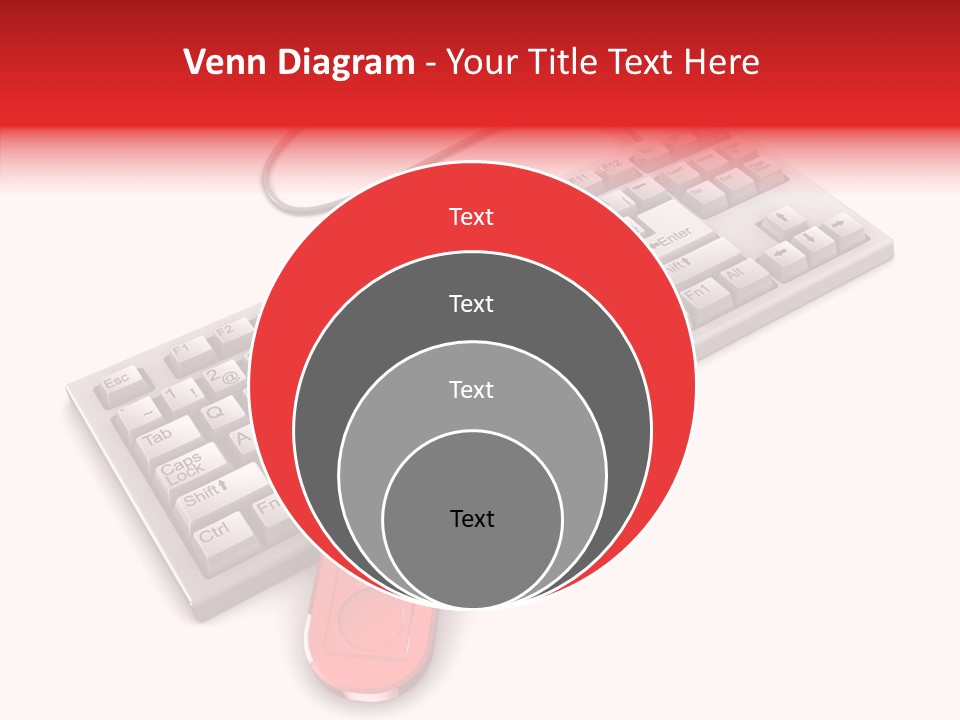 White Warranty Typing PowerPoint Template