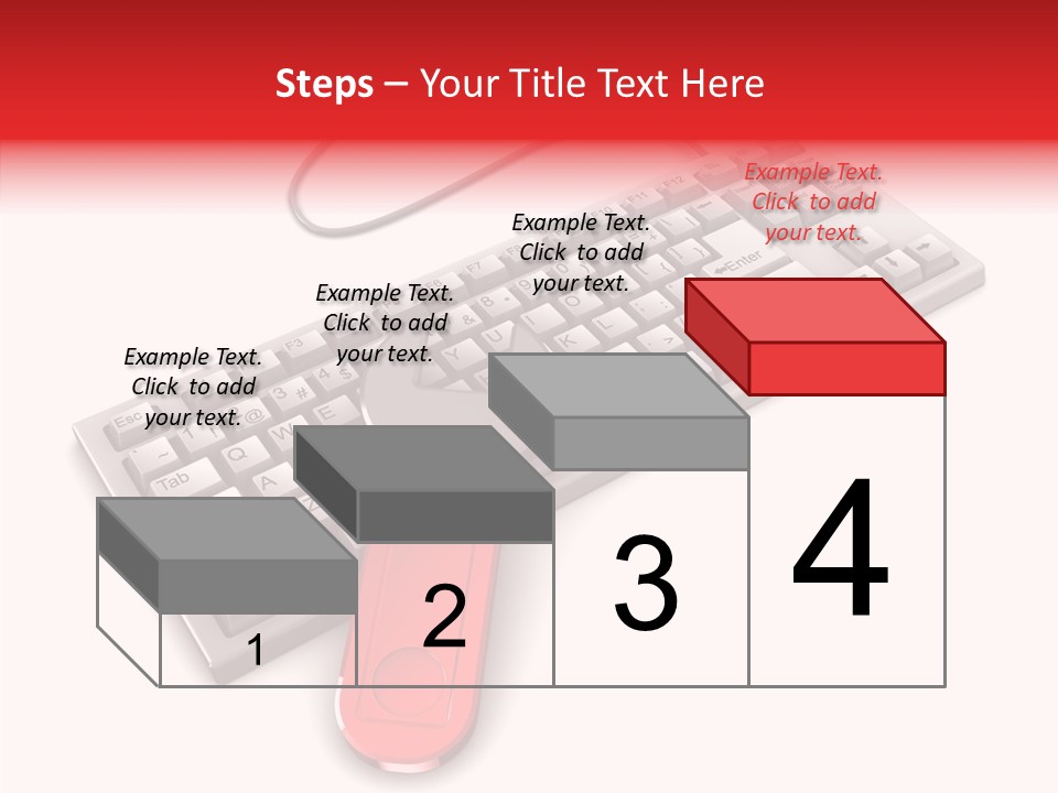 White Warranty Typing PowerPoint Template