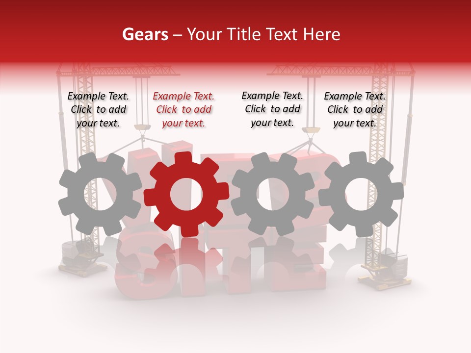 Tower Working Concepts PowerPoint Template