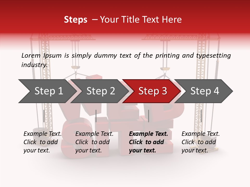 Tower Working Concepts PowerPoint Template