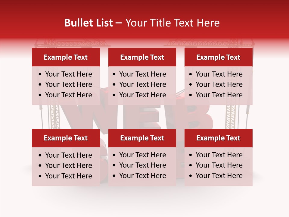 Tower Working Concepts PowerPoint Template