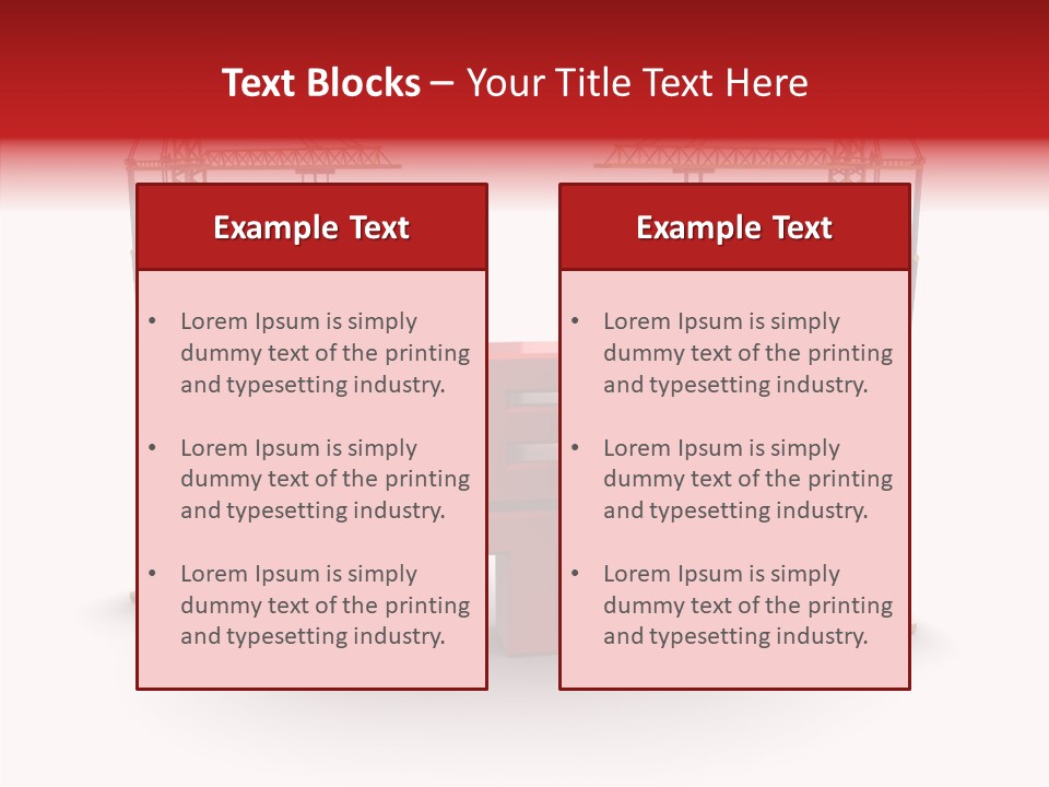 Tower Working Concepts PowerPoint Template